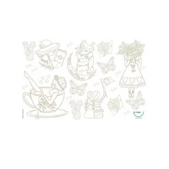 Napperons à Colorier - Rêve