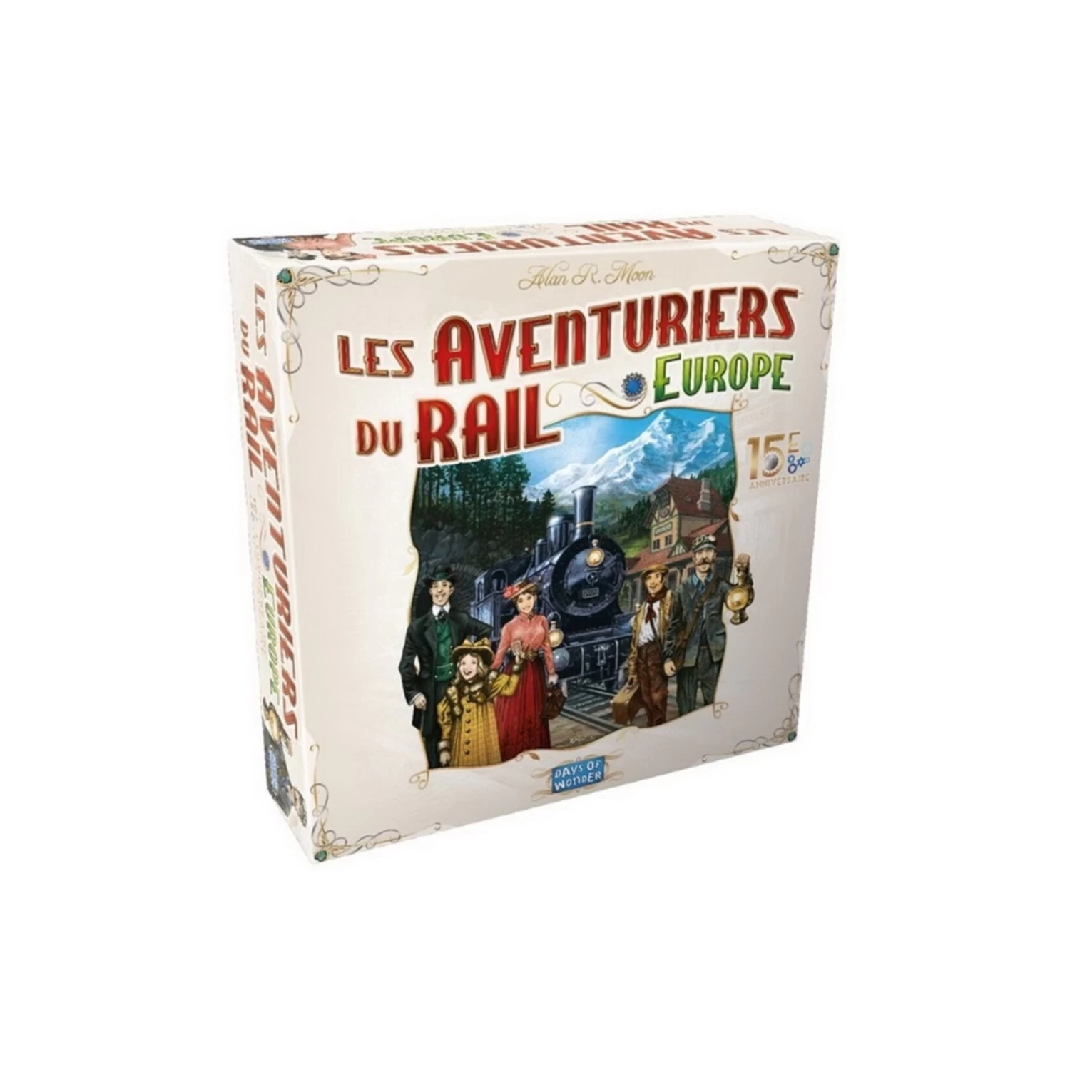 Days Of Wonder Les Aventuriers Du Rail - Europe- 15e Anniversaire 3 Days Of Wonder Les Aventuriers Du Rail - Europe- 15e Anniversaire