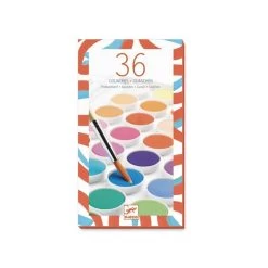 Djeco 36 Pastilles De Gouache