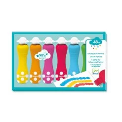 Djeco 6 Marqueurs Mousse