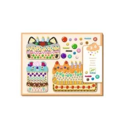 Djeco Collages - Cakes Et Bombecs (Multilingue)
