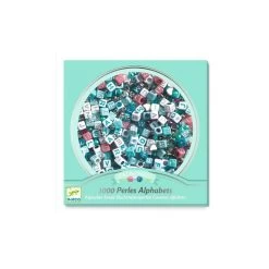 Djeco Perles Alphabet - Argent