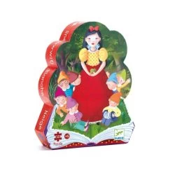 Djeco PZ50 - Puzzle Silhouette - Blanche-Neige