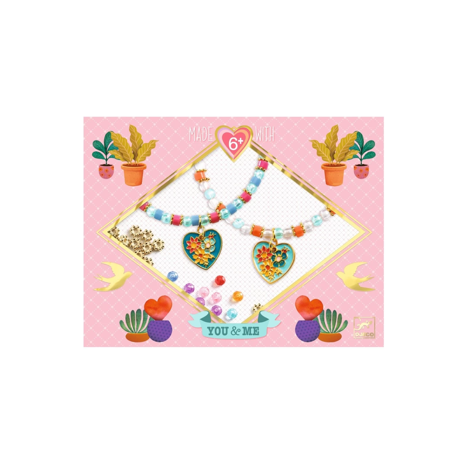 Djeco You & Me -Enfilage Coeur 3 Djeco You & Me -Enfilage Coeur