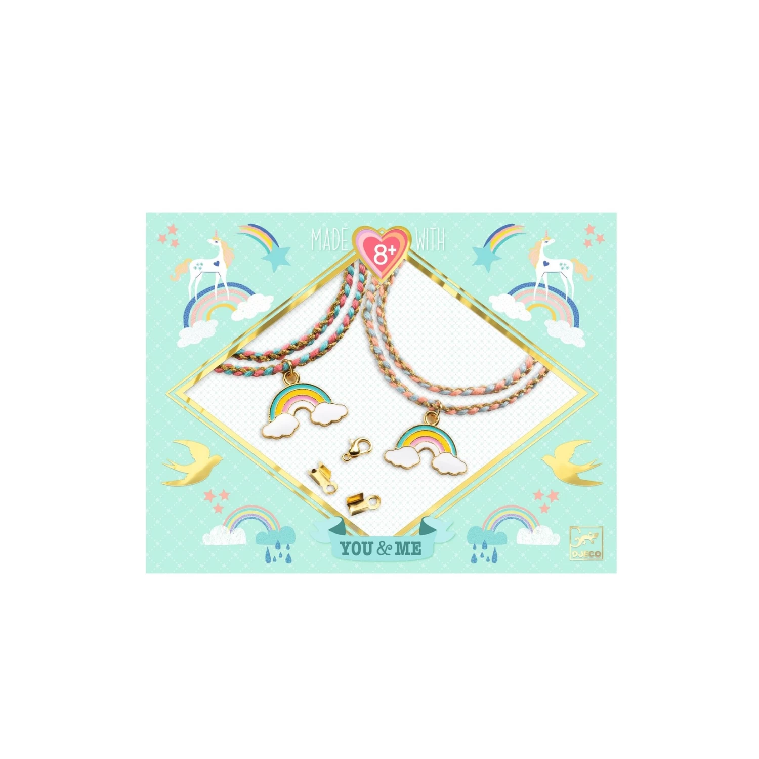 Djeco You & Me - Kumihimo Arc-en-ciel 3 Djeco You & Me - Kumihimo Arc-en-ciel