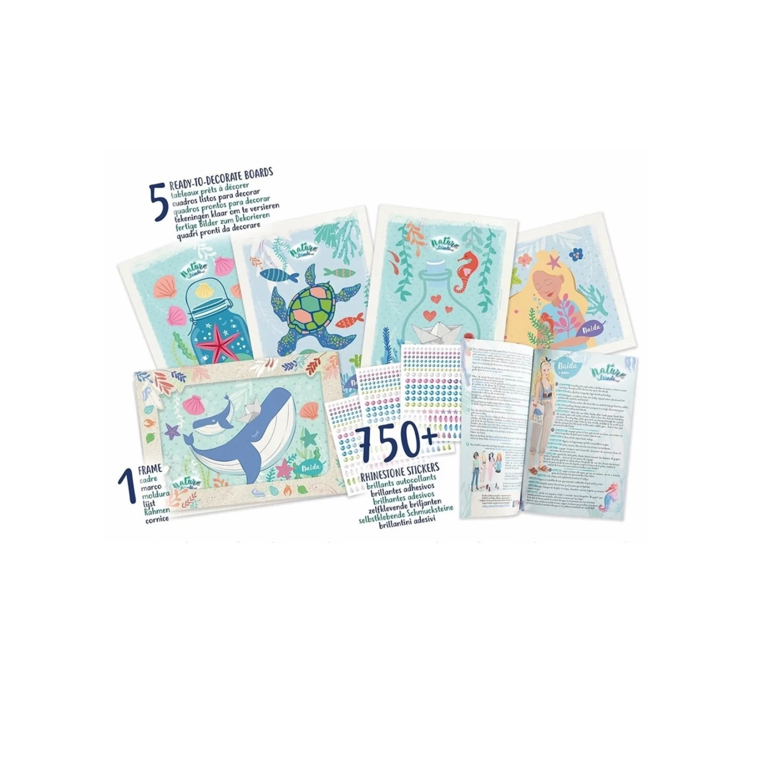 EDUCA Nature Friends - Mosaïque En Strass 4 EDUCA Nature Friends - Mosaïque En Strass – Image 2