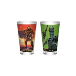 Ensemble De 2 Verres Mandalorian (16 Oz)
