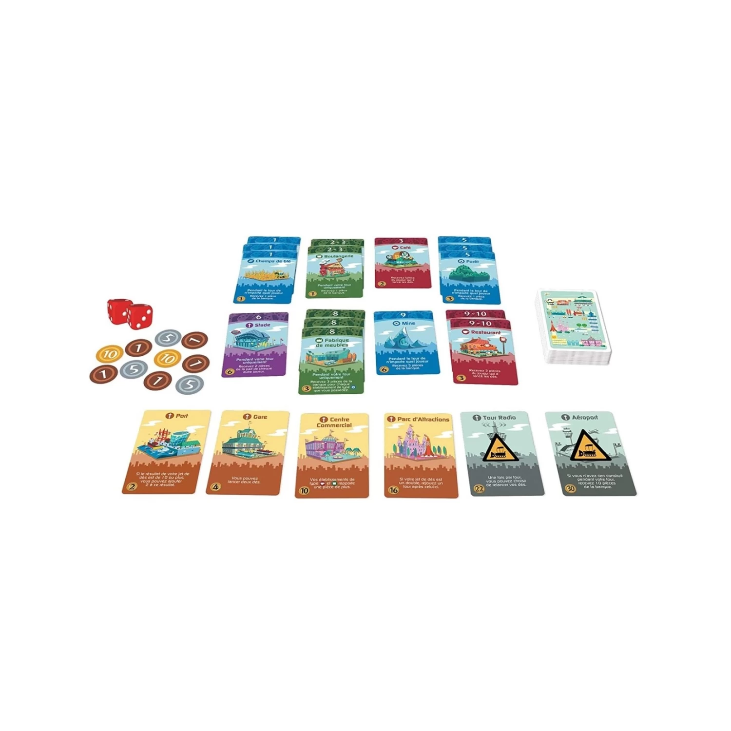 GIGAMIC Minivilles - Deluxe FR 4 GIGAMIC Minivilles - Deluxe FR – Image 2