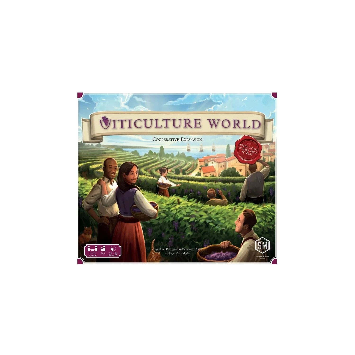Matagot Viticulture World - Ext - Mode Coopératif FR 3 Matagot Viticulture World - Ext - Mode Coopératif FR