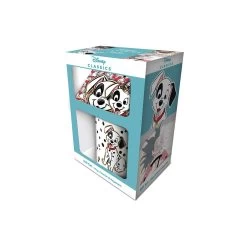 Pyramid International Ensemble Cadeau - Tasse, Sous-verre Et Porte-clé - 101 Dalmatiens
