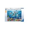 Ravensburger PZ500 - Dauphins Dans Le Récif De Corail -Jeux Périphériques Magasin ravensburger pz500 dauphins dans le recif de corai