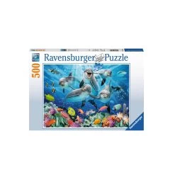 Ravensburger PZ500 - Dauphins Dans Le Récif De Corail
