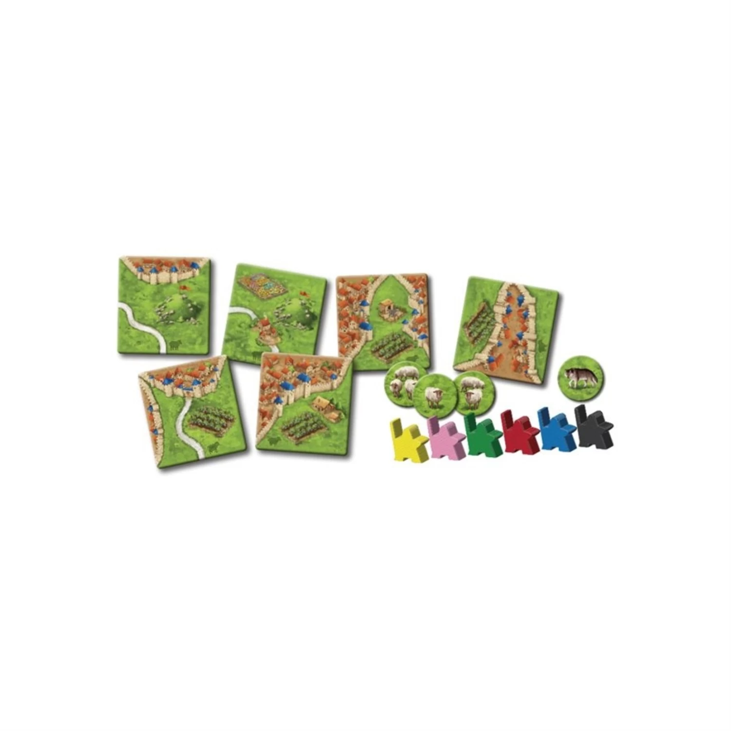 Z-Man Games Carcassonne - Ext 9 - Moutons Et Collines 4 Z-Man Games Carcassonne - Ext 9 - Moutons Et Collines – Image 2