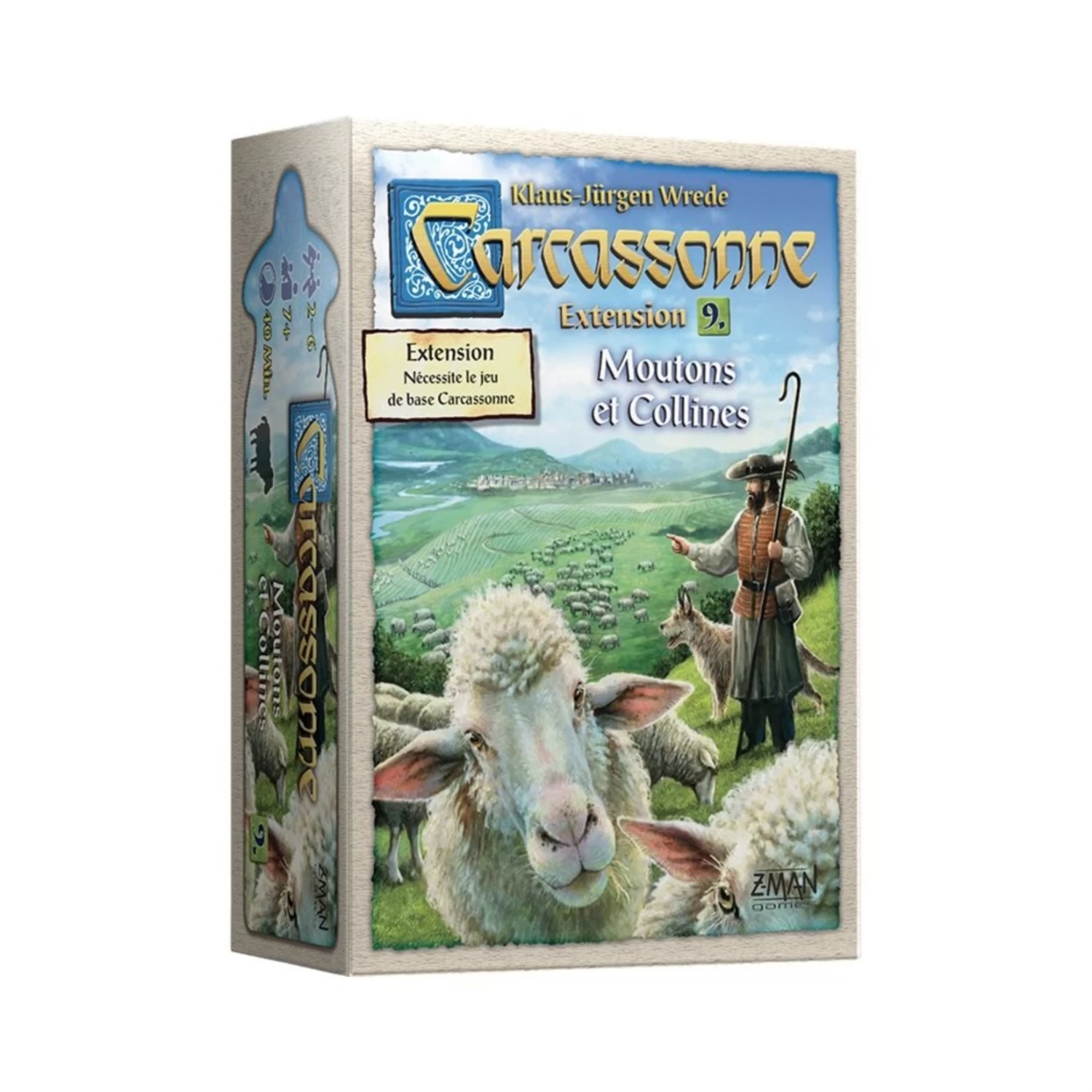 Z-Man Games Carcassonne - Ext 9 - Moutons Et Collines 3 Z-Man Games Carcassonne - Ext 9 - Moutons Et Collines